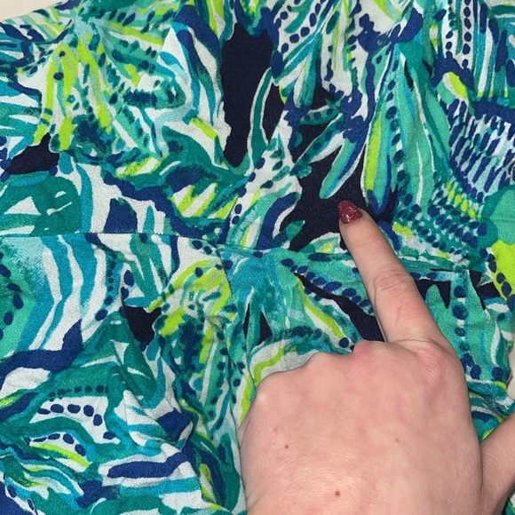 Lilly Pulitzer Islamorada Beach Palazzo Pant in “Armadilly Dally” - Picture 9 of 9